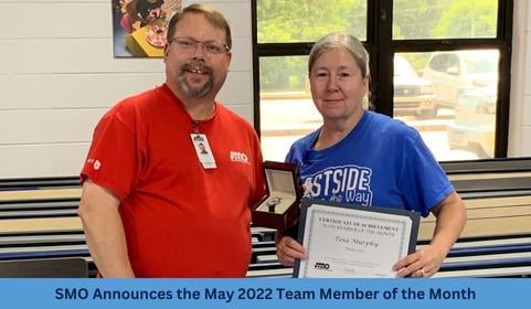 SMO Announces the May 2022 Team Member of the Month