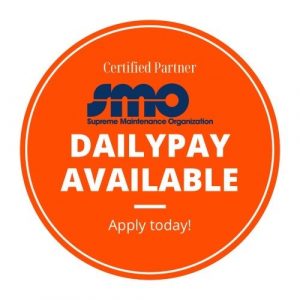 DailyPay Partner for Competitive Janitorial Jobs